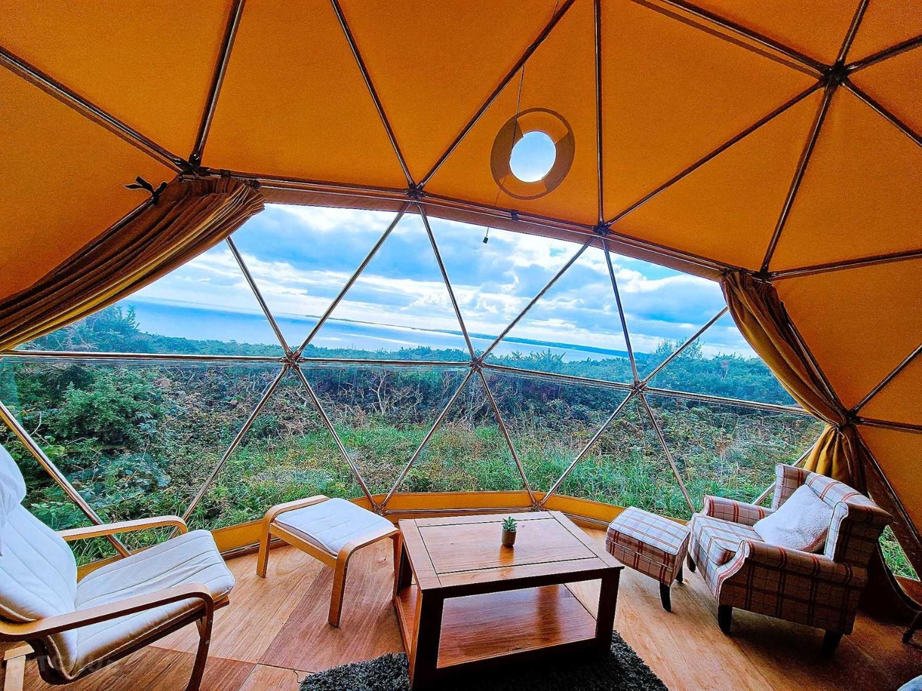 Geodome With Sea Views Near Pendine Villa Kültér fotó