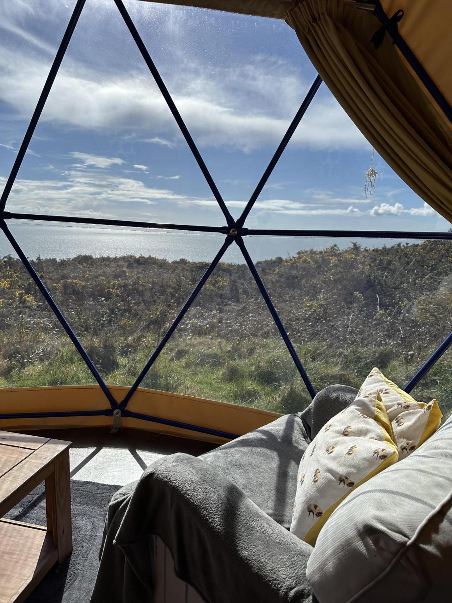 Geodome With Sea Views Near Pendine Villa Kültér fotó